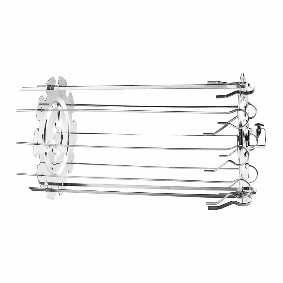 360 Rotisserie Skewer Set Accessory For The Ultimate Grilled Kebabs