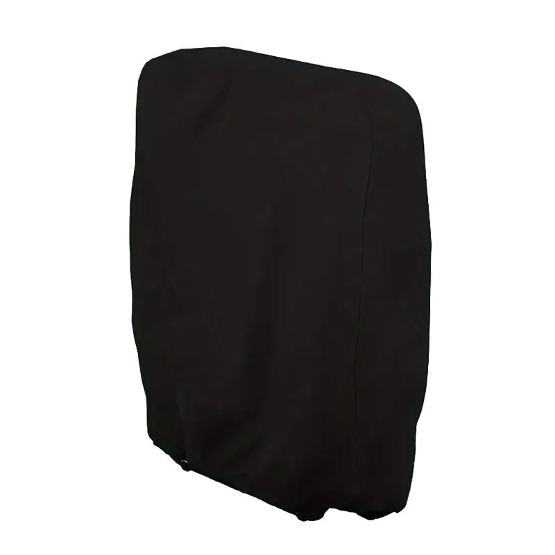 Folding Chairs Cover Waterproof Patio Furniture Protective Covers - Black