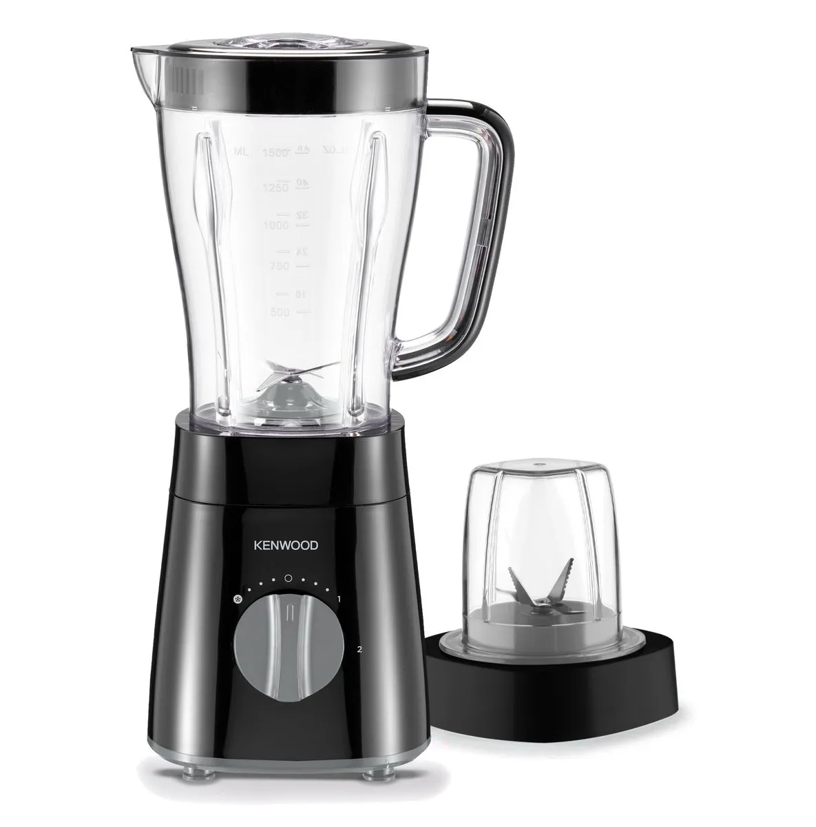 Kenwood - Blender with Mill 500W - BLP15.150WH - Black