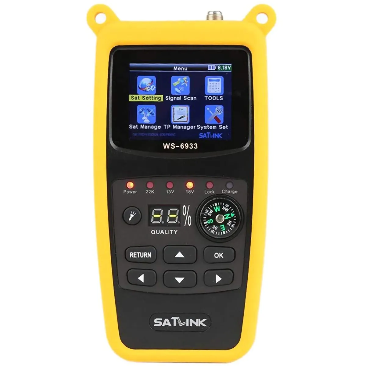 Satlink WS-6933 Portable Satellite Meter Finder with Compass