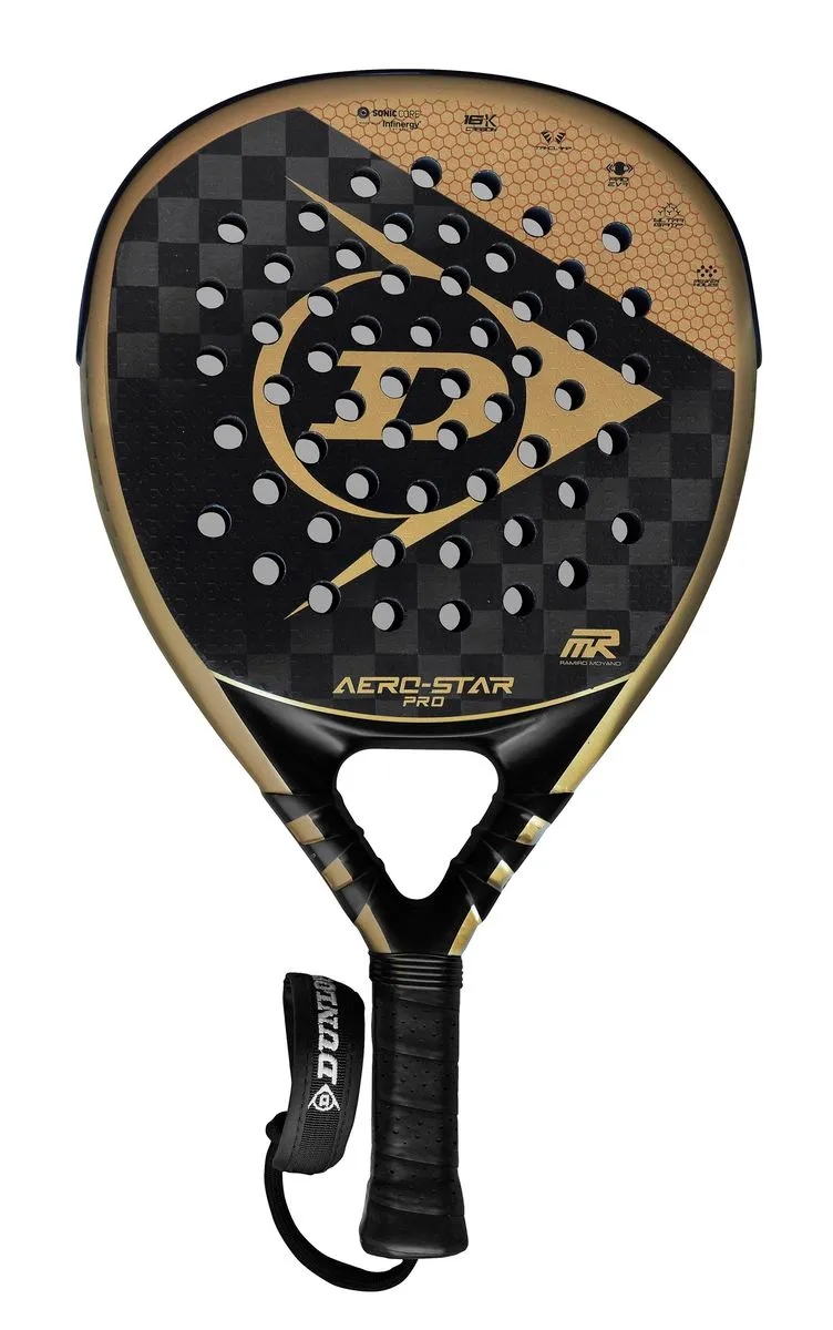 Dunlop Aero Star Pro 16K Carbon Padel Racket