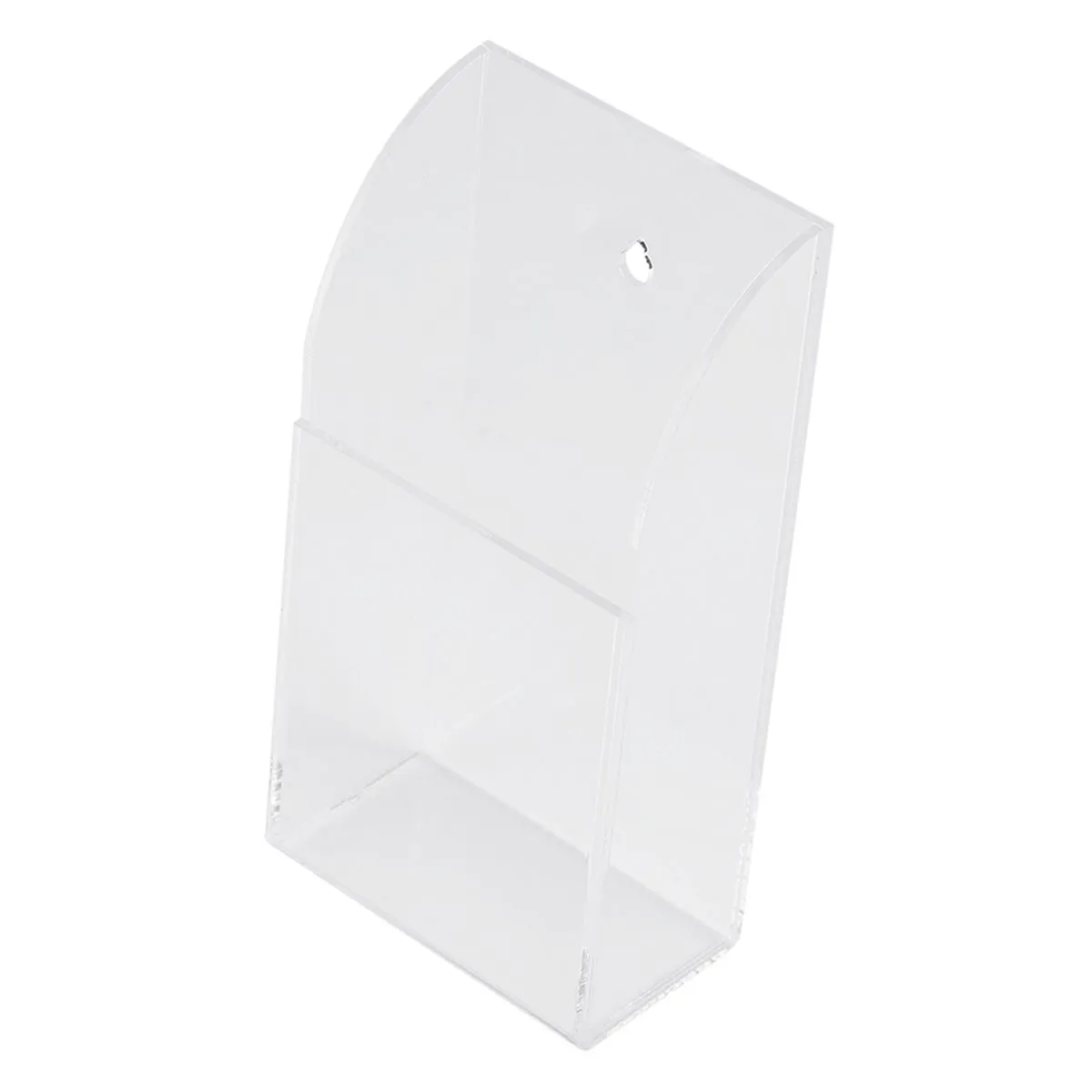 Acrylic Transparent Wall-Mount Remote Control Holder Storage Box 1 Case