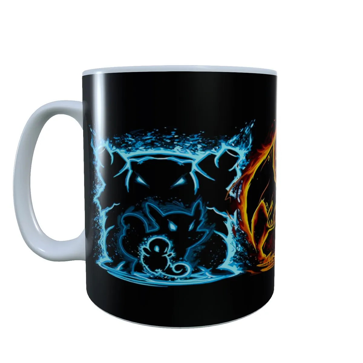 Elemental Starter Evolutions - Pokemon Coffee Mug