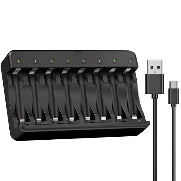 Battery Charger AA AAA for Ni-MH/Ni-Cd Rechargeable Batteries