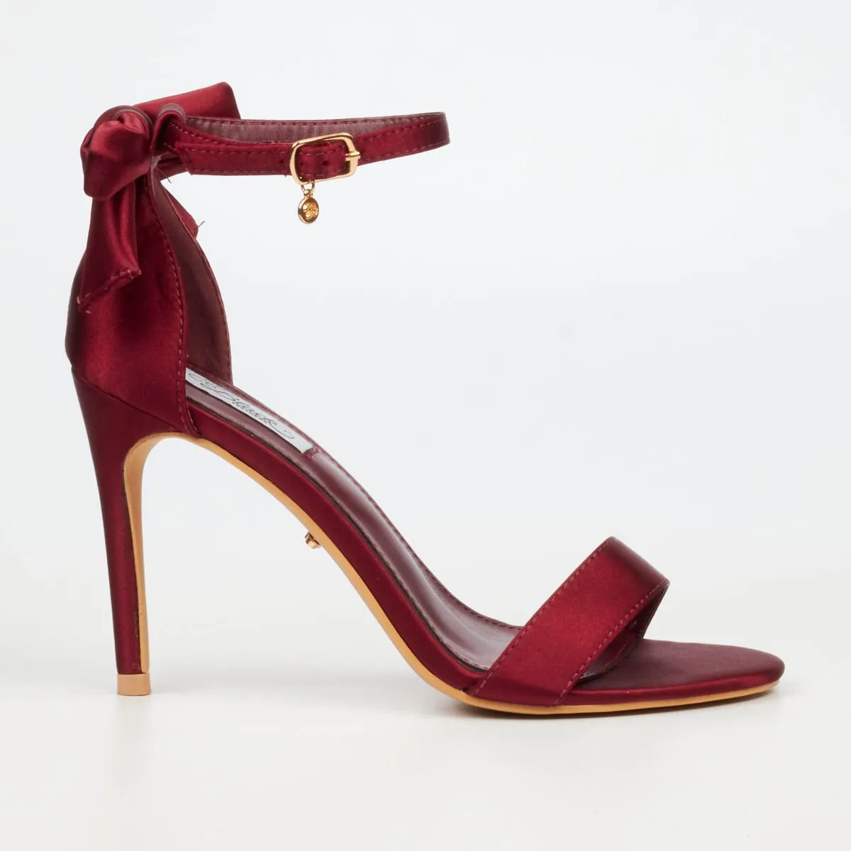 Miss Black Jazz 43 Women Satin High Heels - Wine