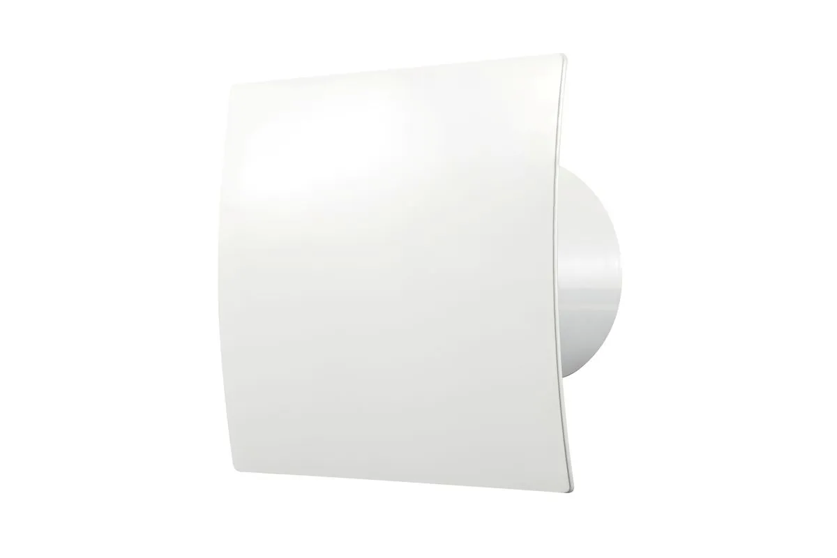 Extractor Fan Bathroom Toilet Ellipse White 100mm