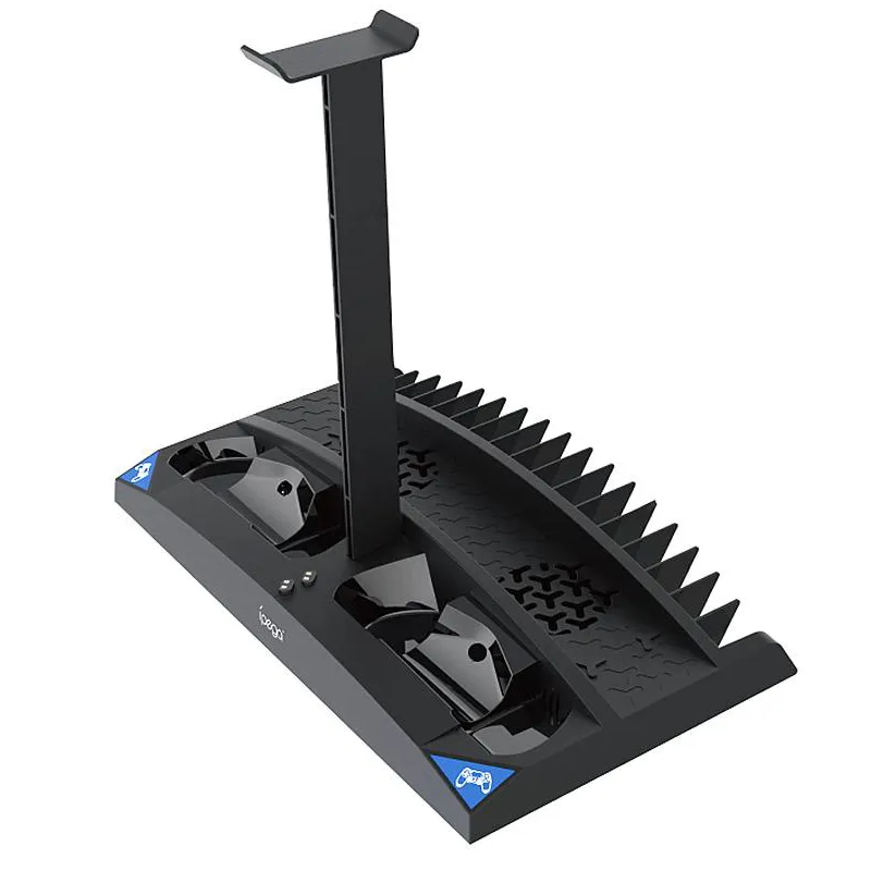 iPega PS4 Vertical Stand with Cooling Fans & Dual Port Charging Dock Oxf