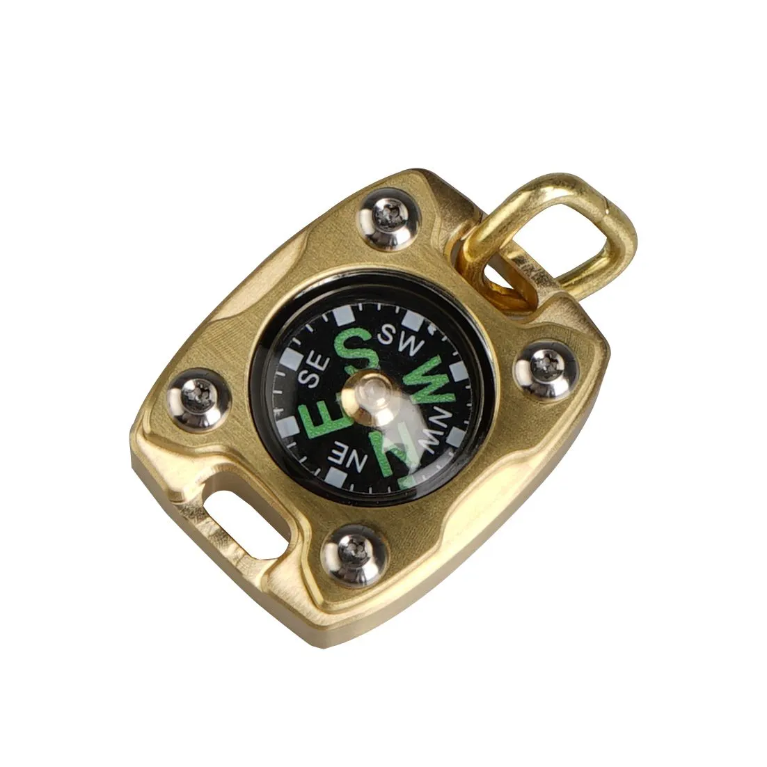 EDC Compass (Titanium/Copper/Brass) - Brass