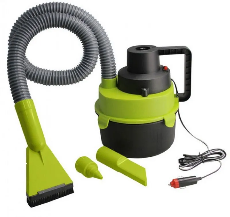 GB Car Wet-Dry Canister Vacuum Cleaner - Green, Black
