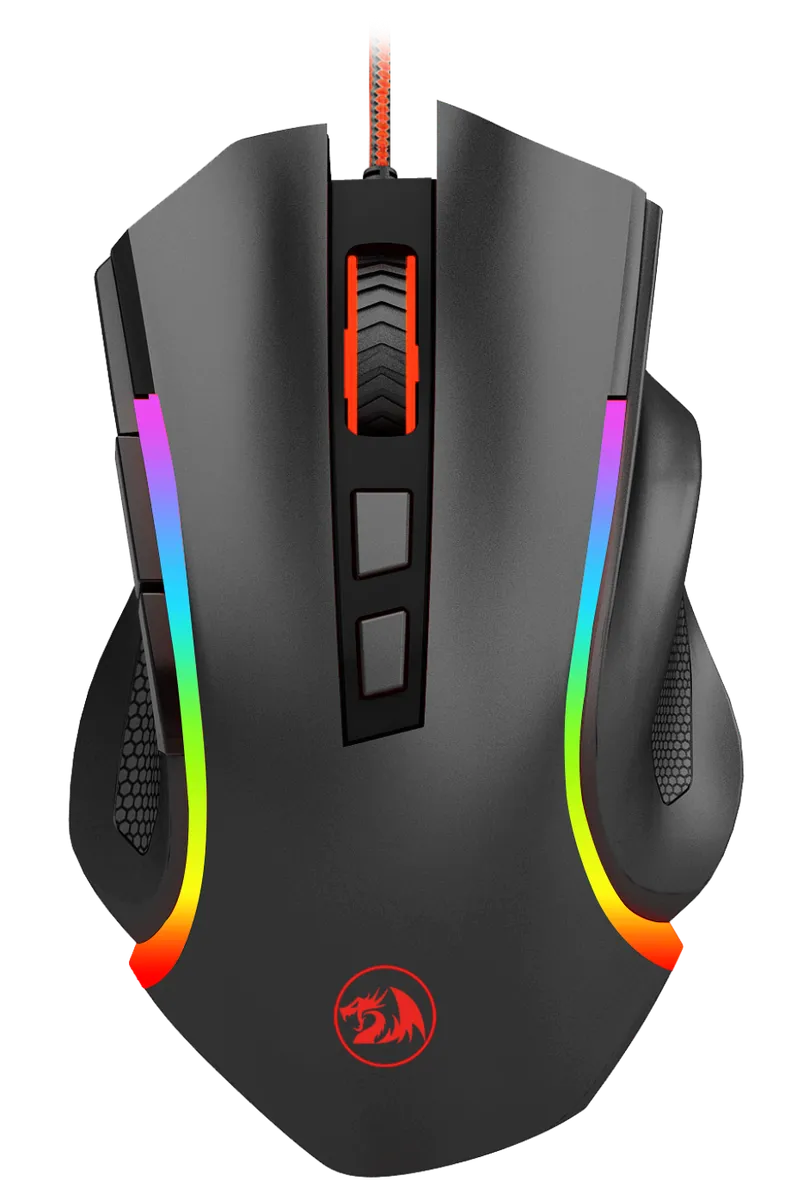 Redragon GRIFFIN 7200DPI Gaming Mouse - Black
