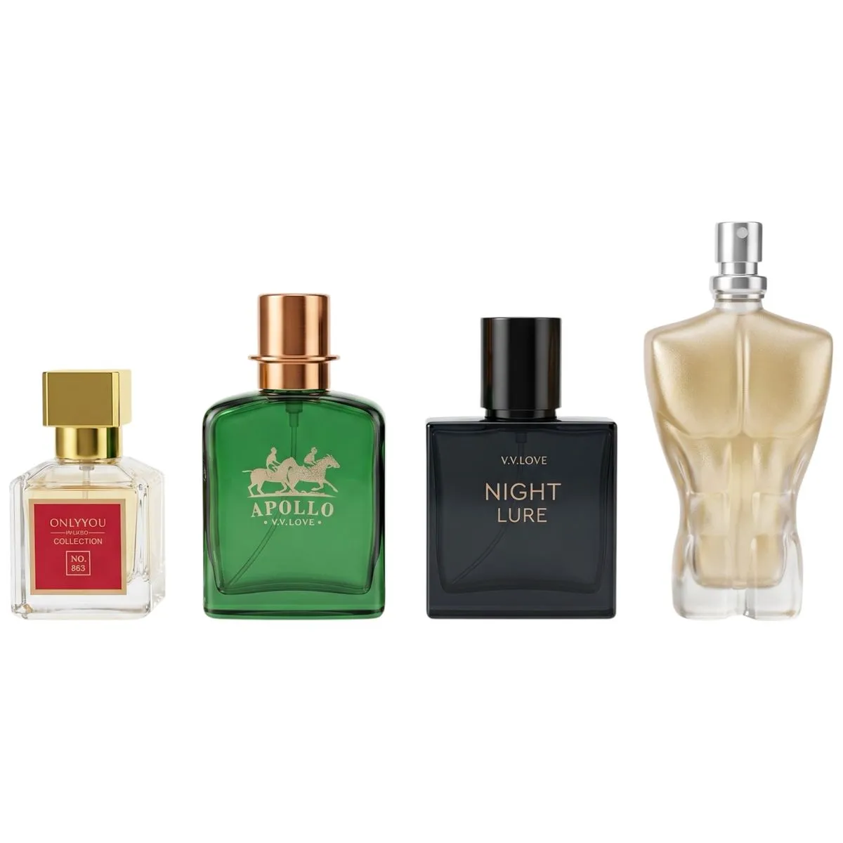 4 Pack Only You Premium Men Eau De Parfum Gift Set 30ml for Him EDP