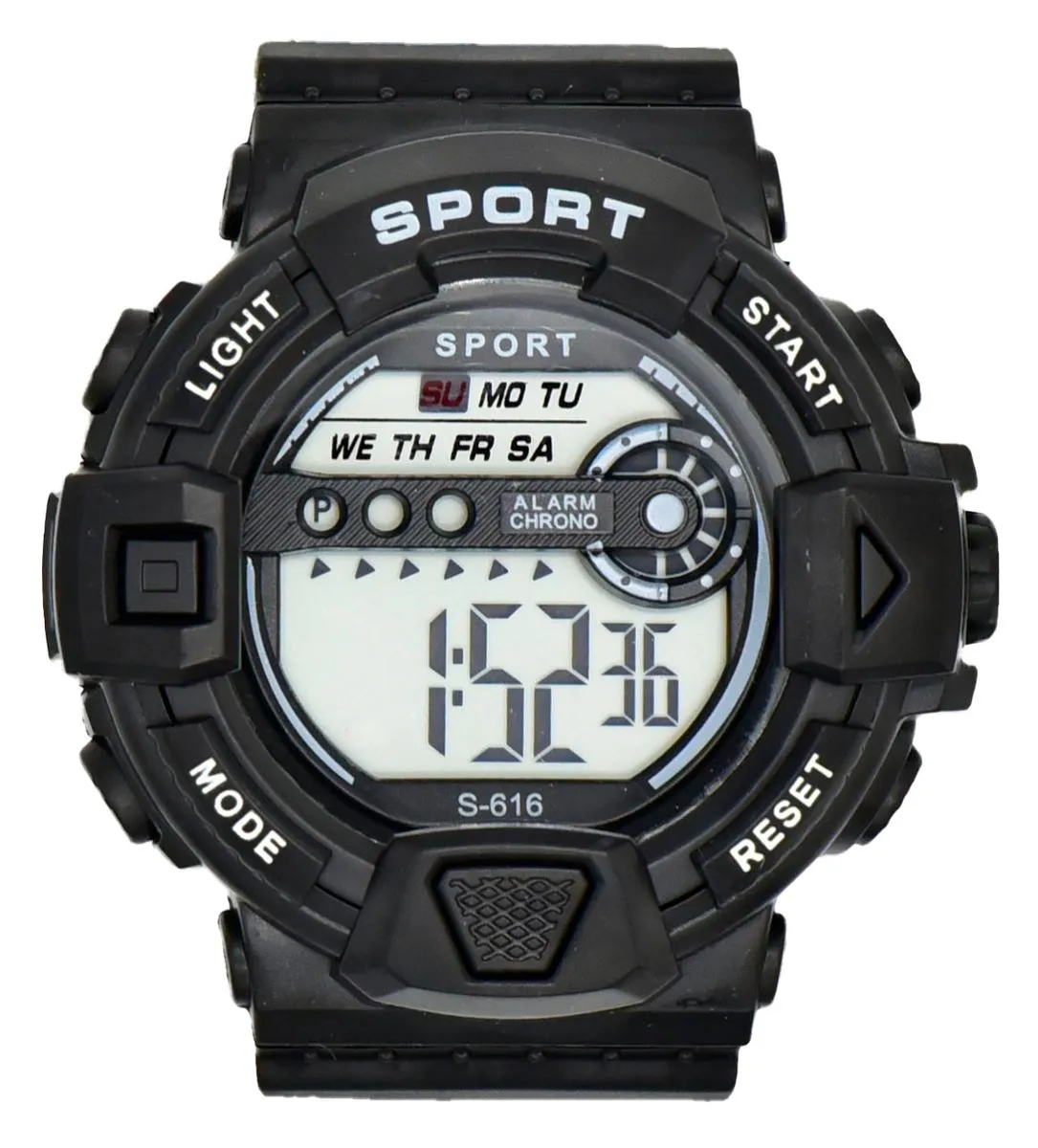 Led Digital - Waterproof Sport Watch / S5 - BLACK