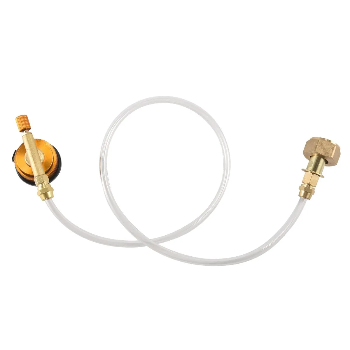 Outdoor Gas Stove Camping Stove Propane Refill Adapter Compatible with None