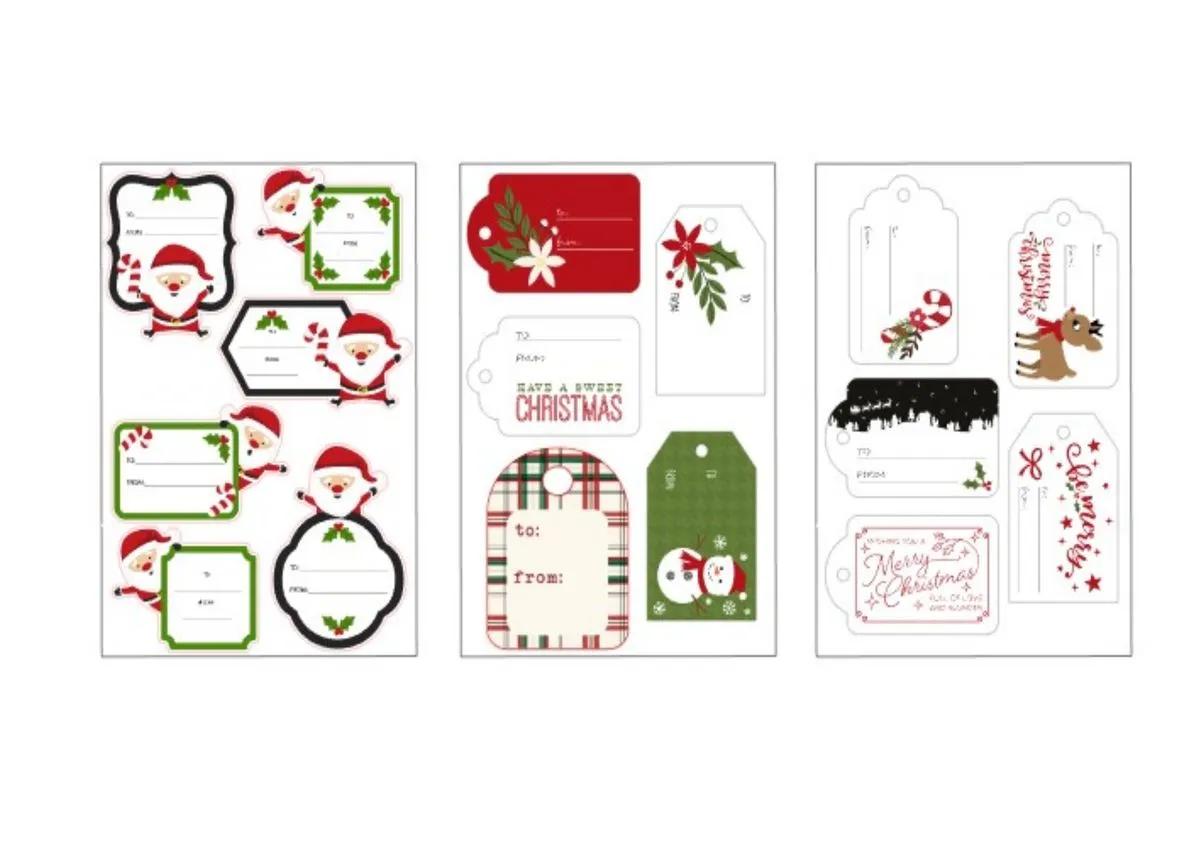 Christmas Gift Tag Stickers (16)