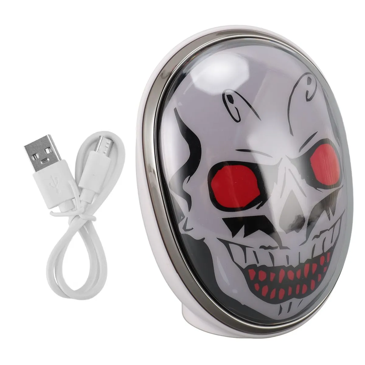 Skull BT Speaker, Halloween, White