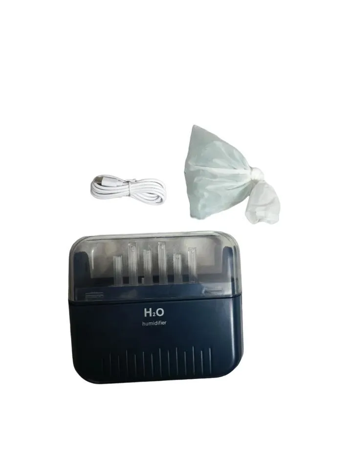 Humidifiers for Bedroom/Office 400ml Cool Mist with Crystals - Blue