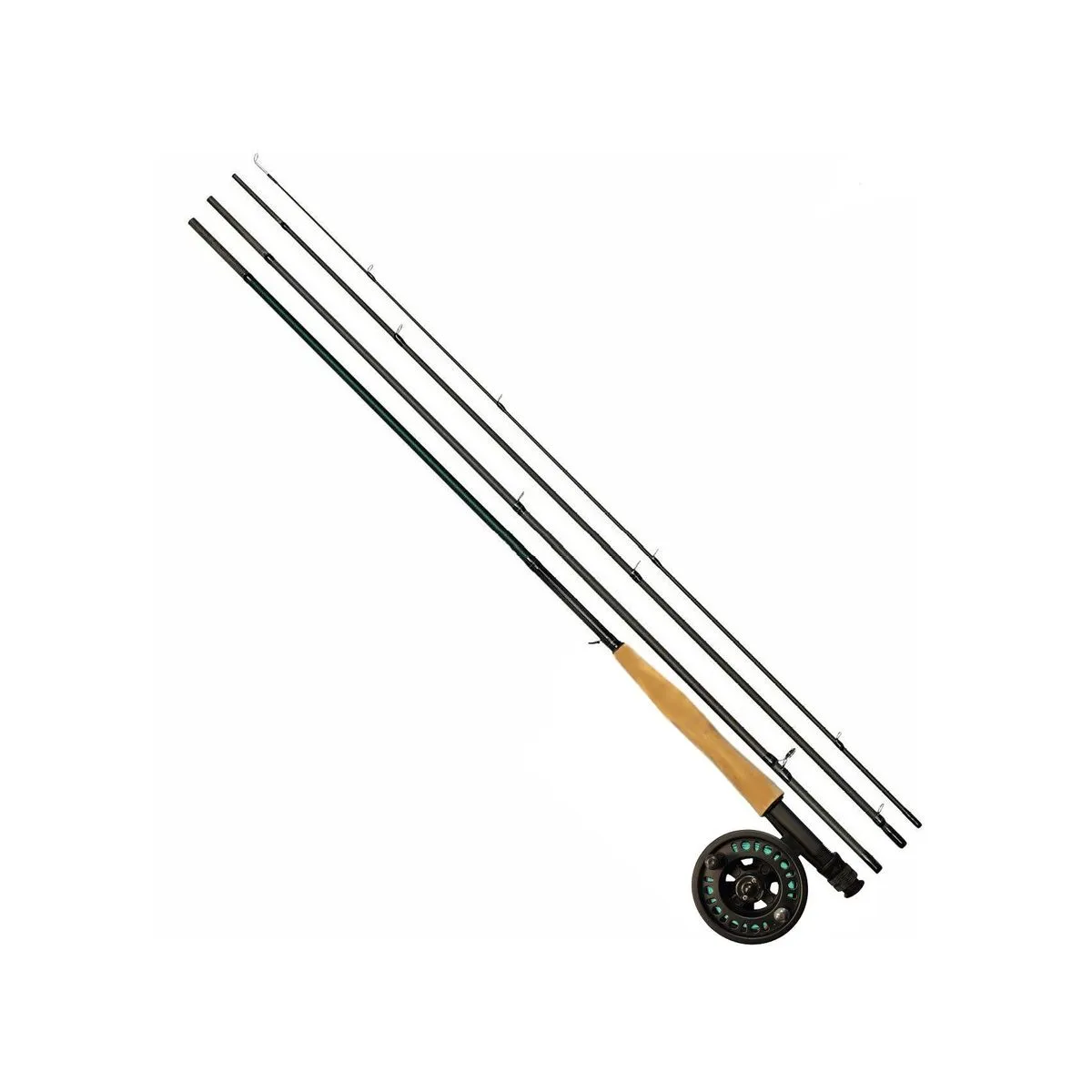 Daiwa S4 Trout Fly 8'0" 4 Weight Intermediate Line Fly Fishing Combo
