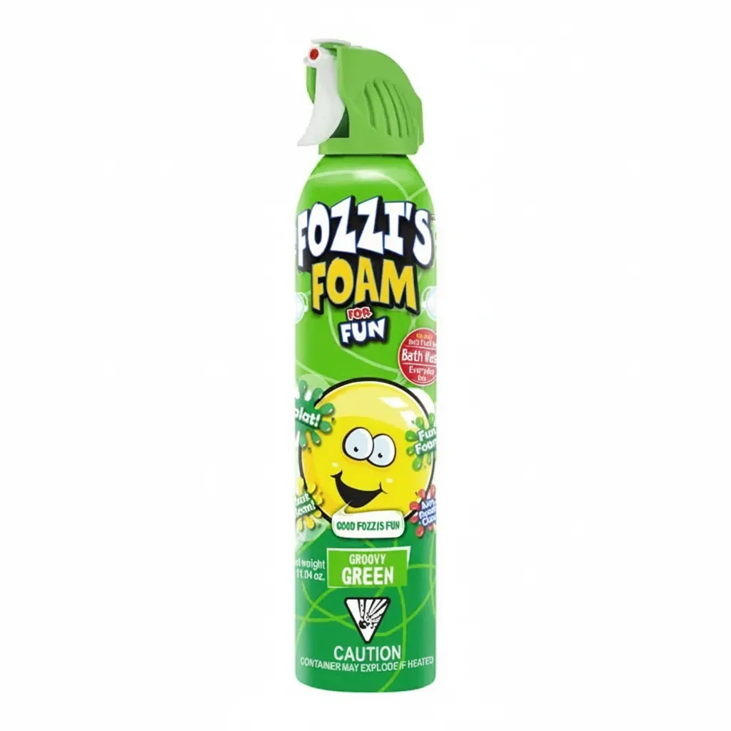 Fozzis Kids Foaming Bath Soap - Groovy Green 340ml