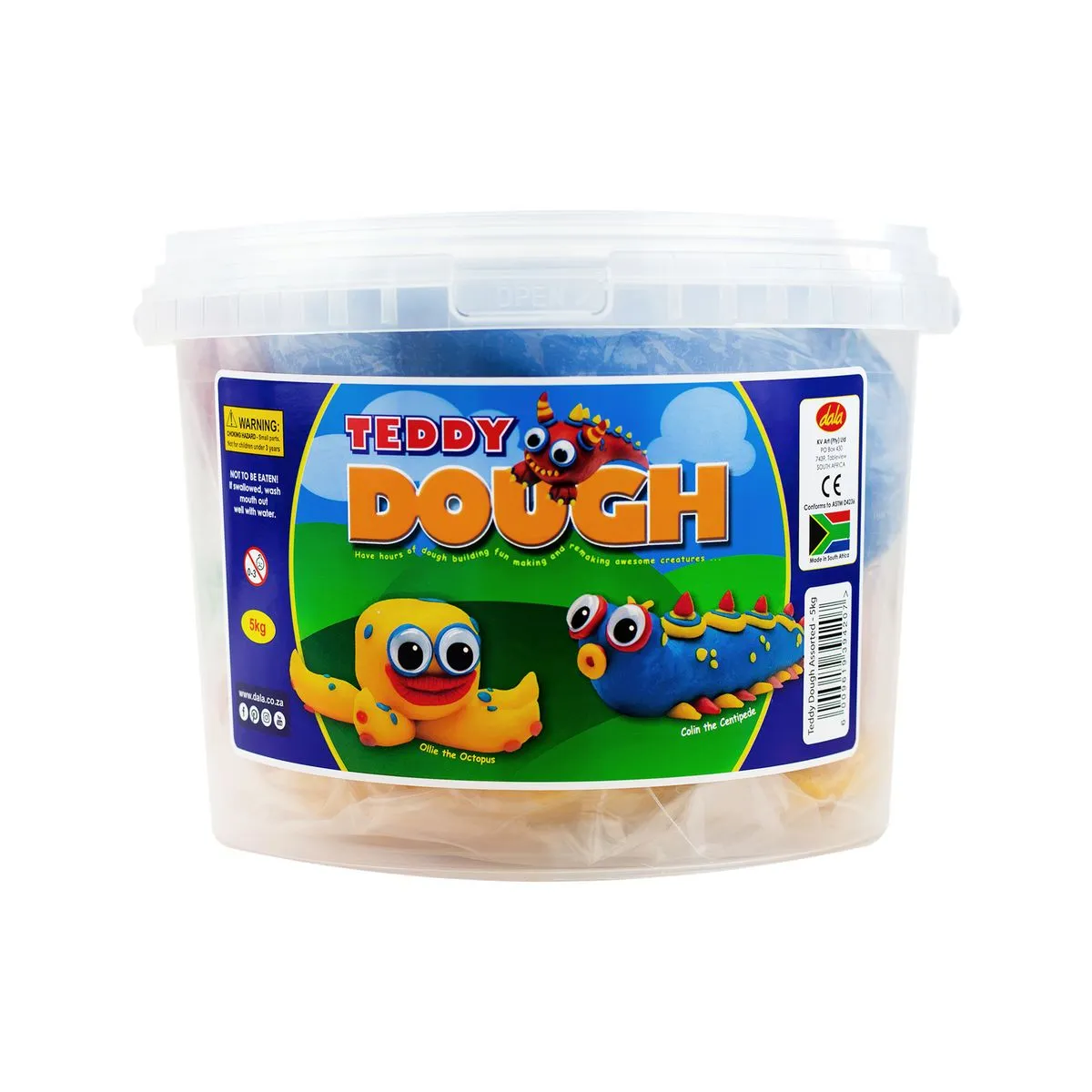 Teddy Bucket of Dough - 5kg Bucket