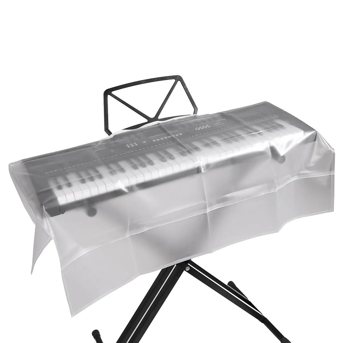 88 Key Keyboards Dust Cover Transparent Electronic Piano Cover Home Decor
