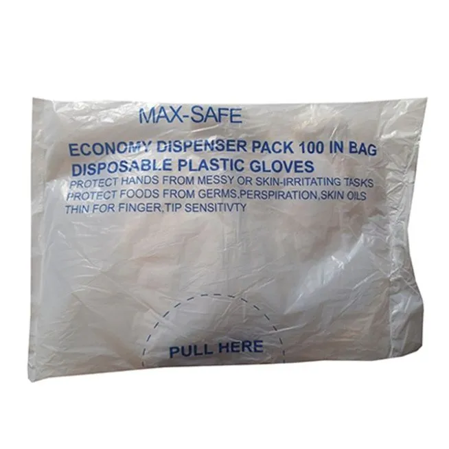Polyethylene Glove Deli Clear 100's