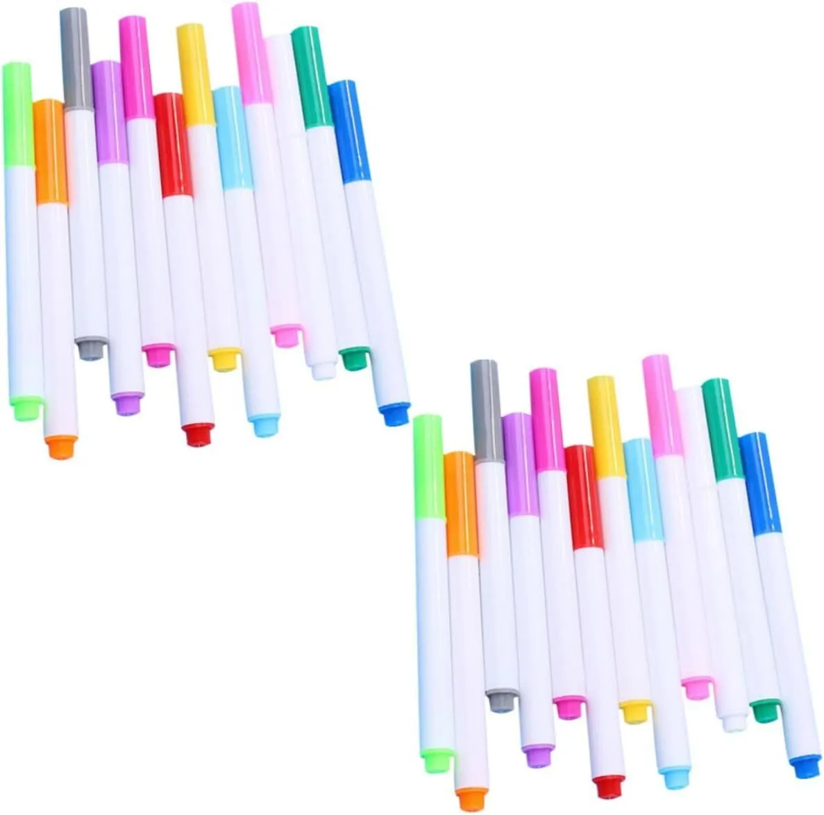 24pcs Liquid Chalk Markers Portable Blackboard Pens for Boys and Girls