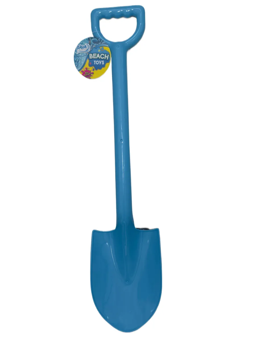 Kids Plastic Beach Spade - 50cm - Blue