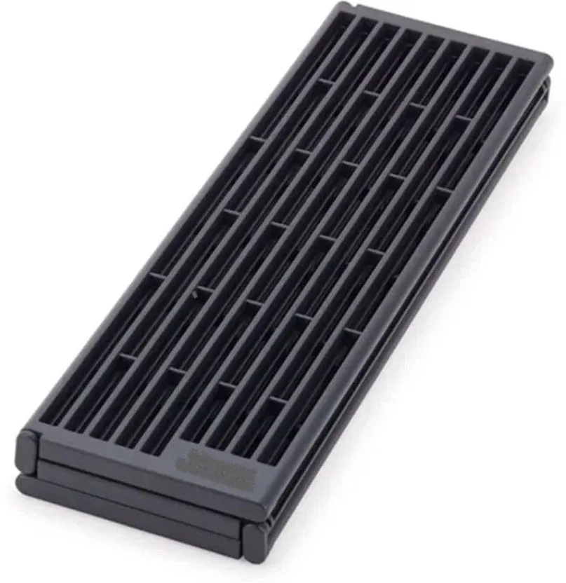 Multifunctional Non-Slip Foldable Over-Sink Dish Drainer Rack - Grey
