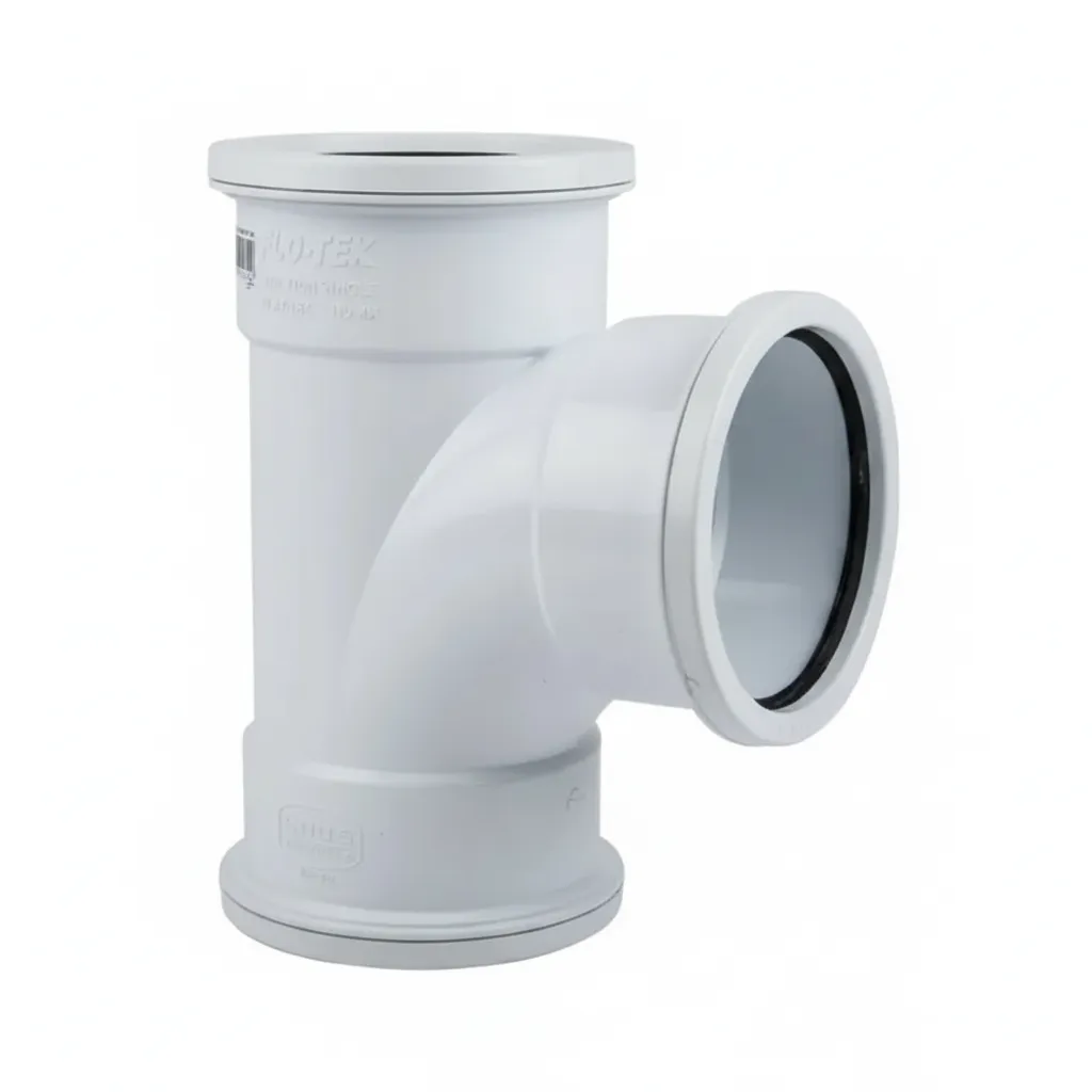 Waste Junction 87.5 110mm Plumbing Fitting for Drainage Systems