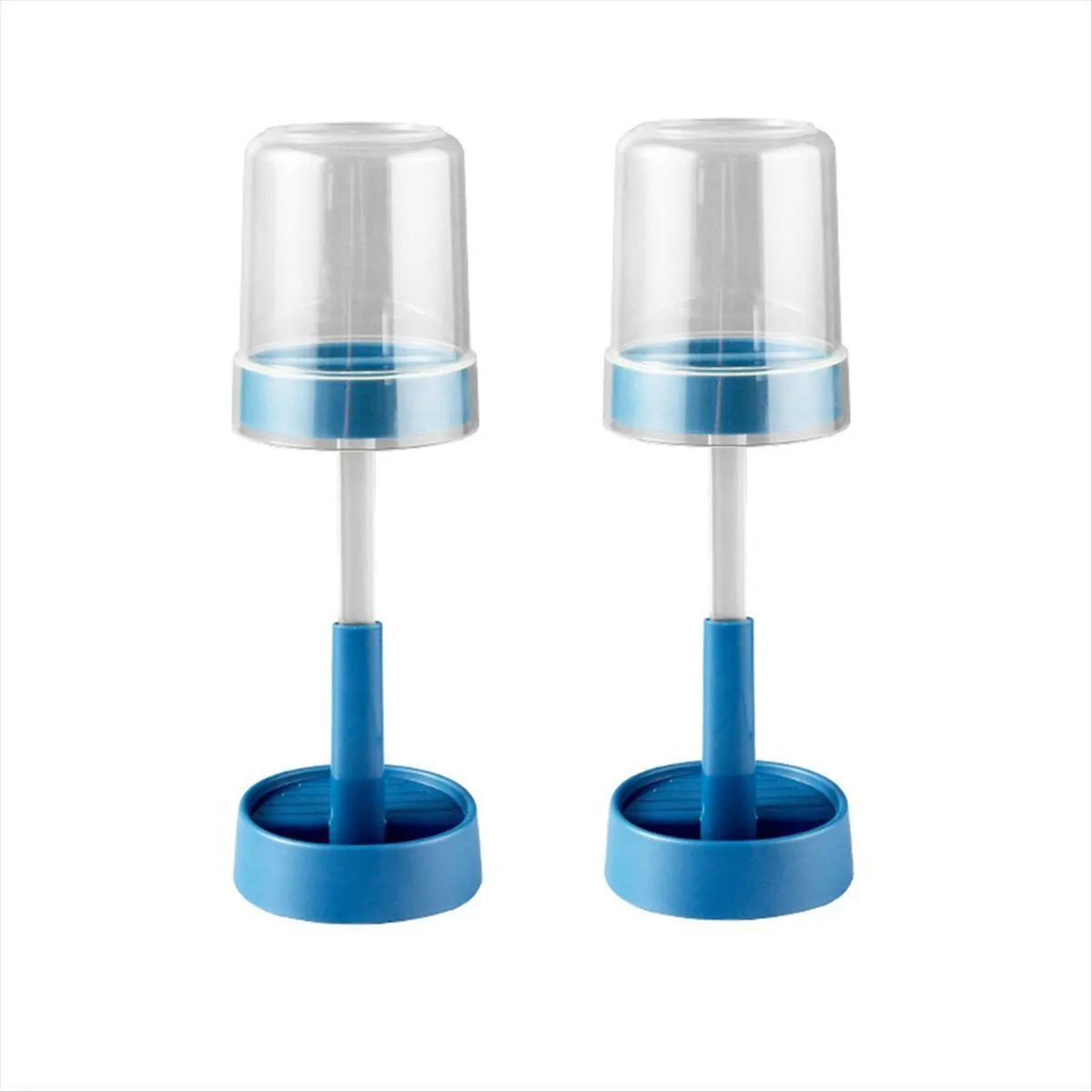 Toothbrush Holder With Cup Cover For Electric Toothbrushes Blue