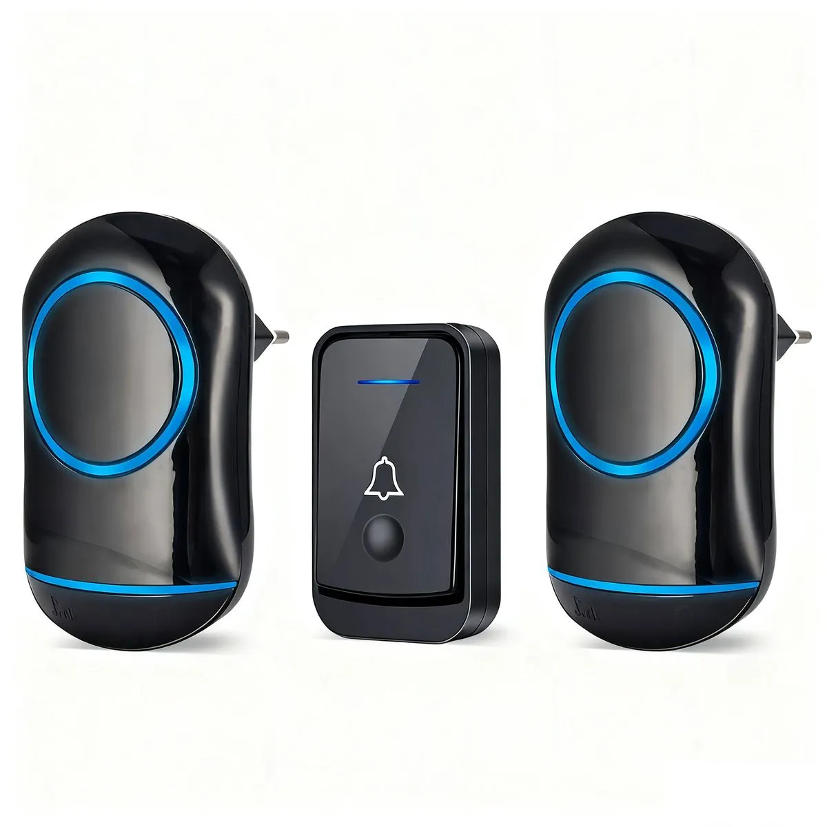 DIY Wireless Smart Doorbell Battery-Powered Door Bell Waterproof - 2R 1B