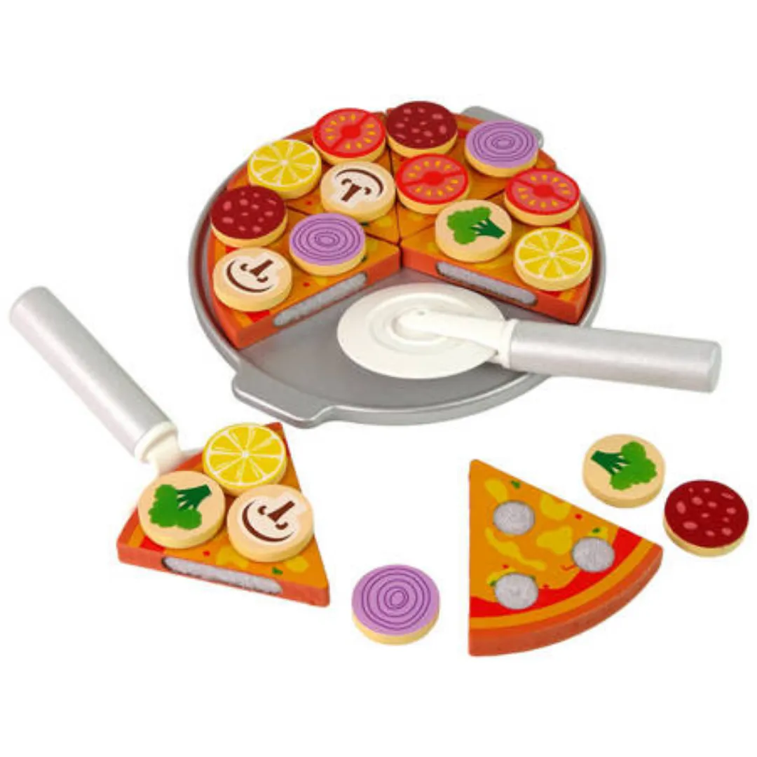 Pizza Set Wooden Jigsaw Puzzle