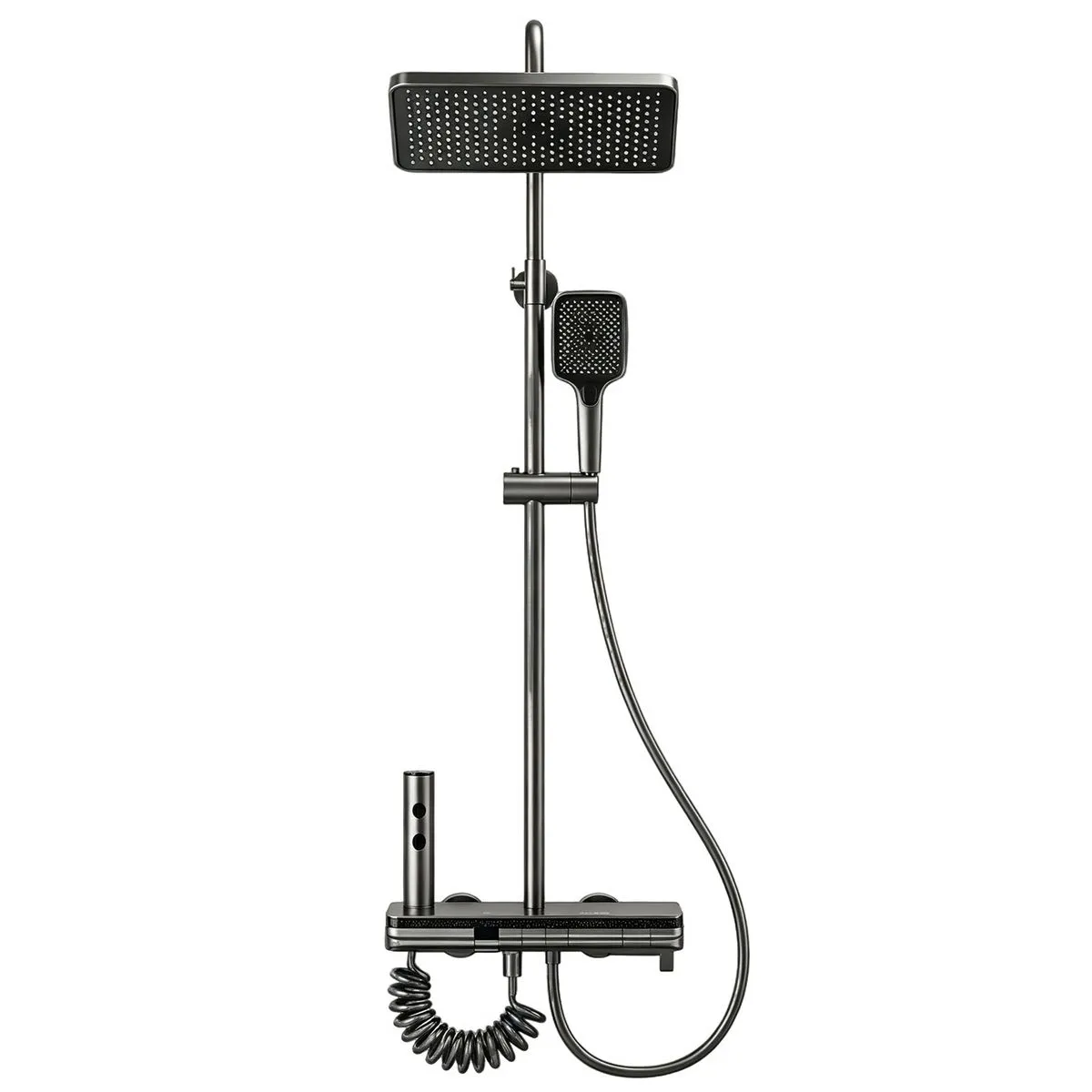 Shower System, Multi Function Bathroom Set With Digital Temperature Screen