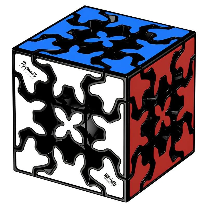 QY Speedcube 3x3 Gear Smooth 3D Puzzle Cube for Brain Training
