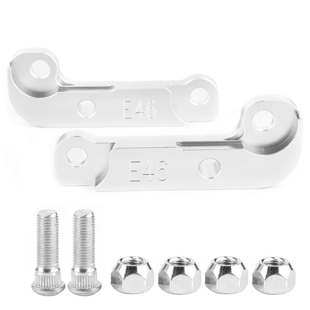 Aluminum Alloy Steering Compatible with BMW 3 Series E46 1998-2006 Silver