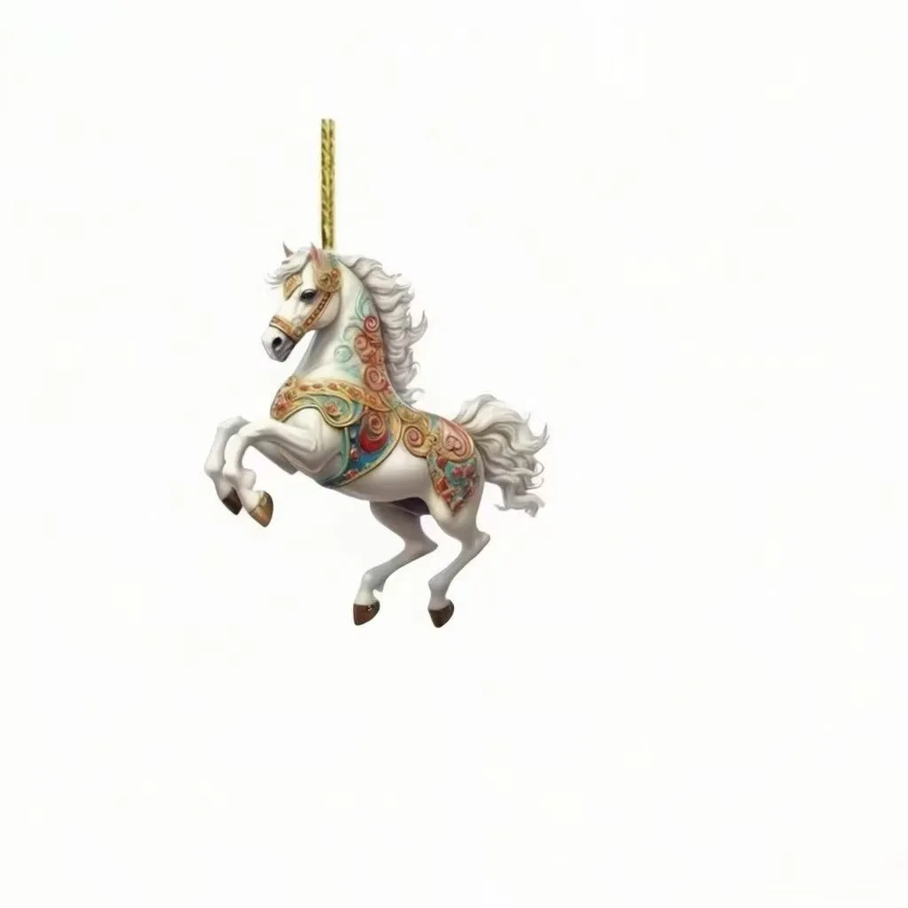 Car Rearview Mirror Pendant - Decorative Vehicle Charm for Interior Style