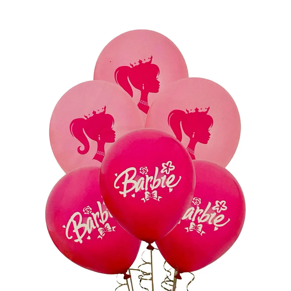 Fan Girl Barbie Balloon Set-6pc