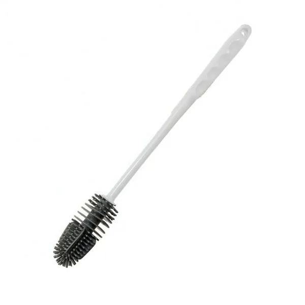 Bottle Brush With Long Handle Flexible Portable Milk Bottle Cleaner