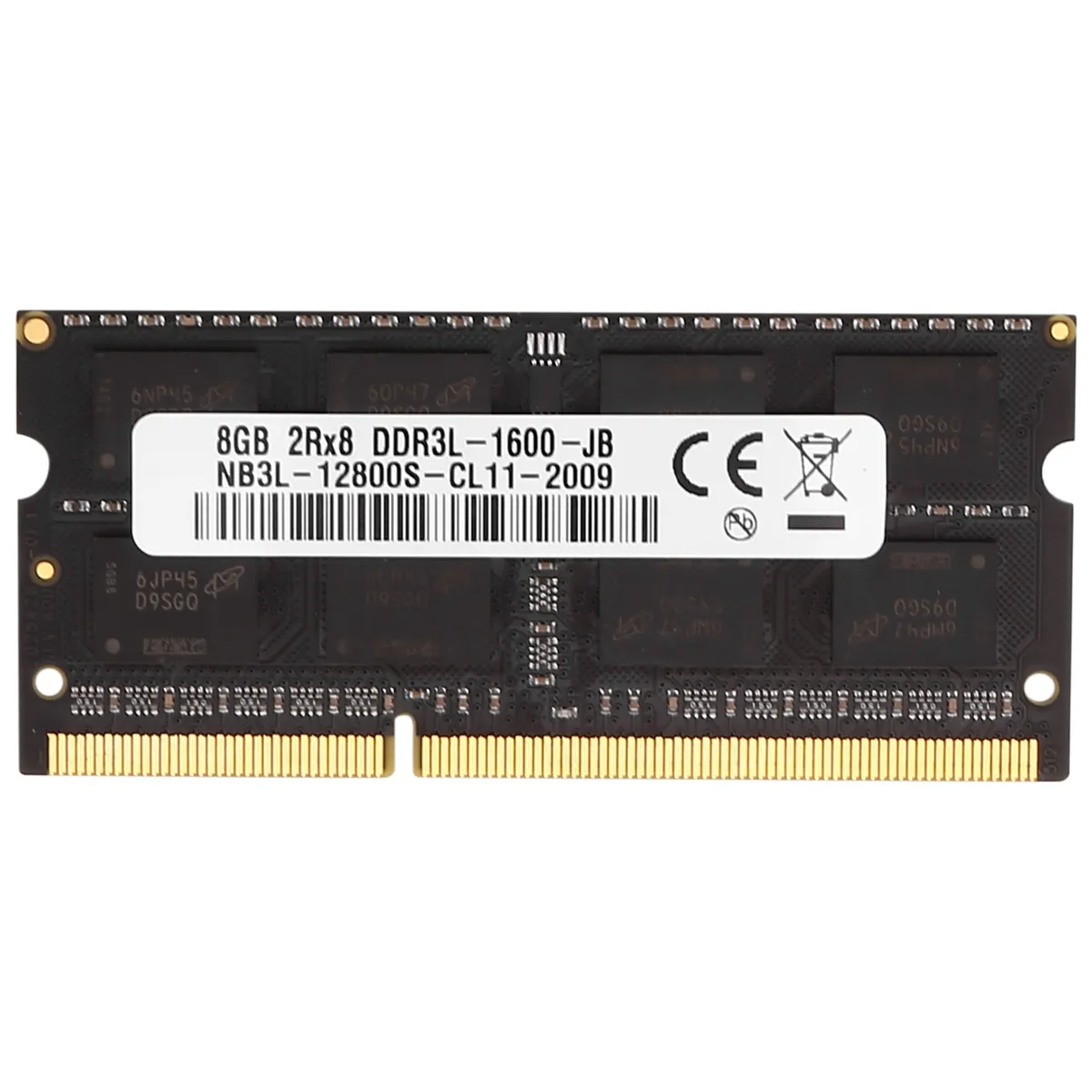 Ddr3 8Gb Laptop Ram Memory 1600Mhz Pc3-12800 1 35V 204 Pins Sodimm