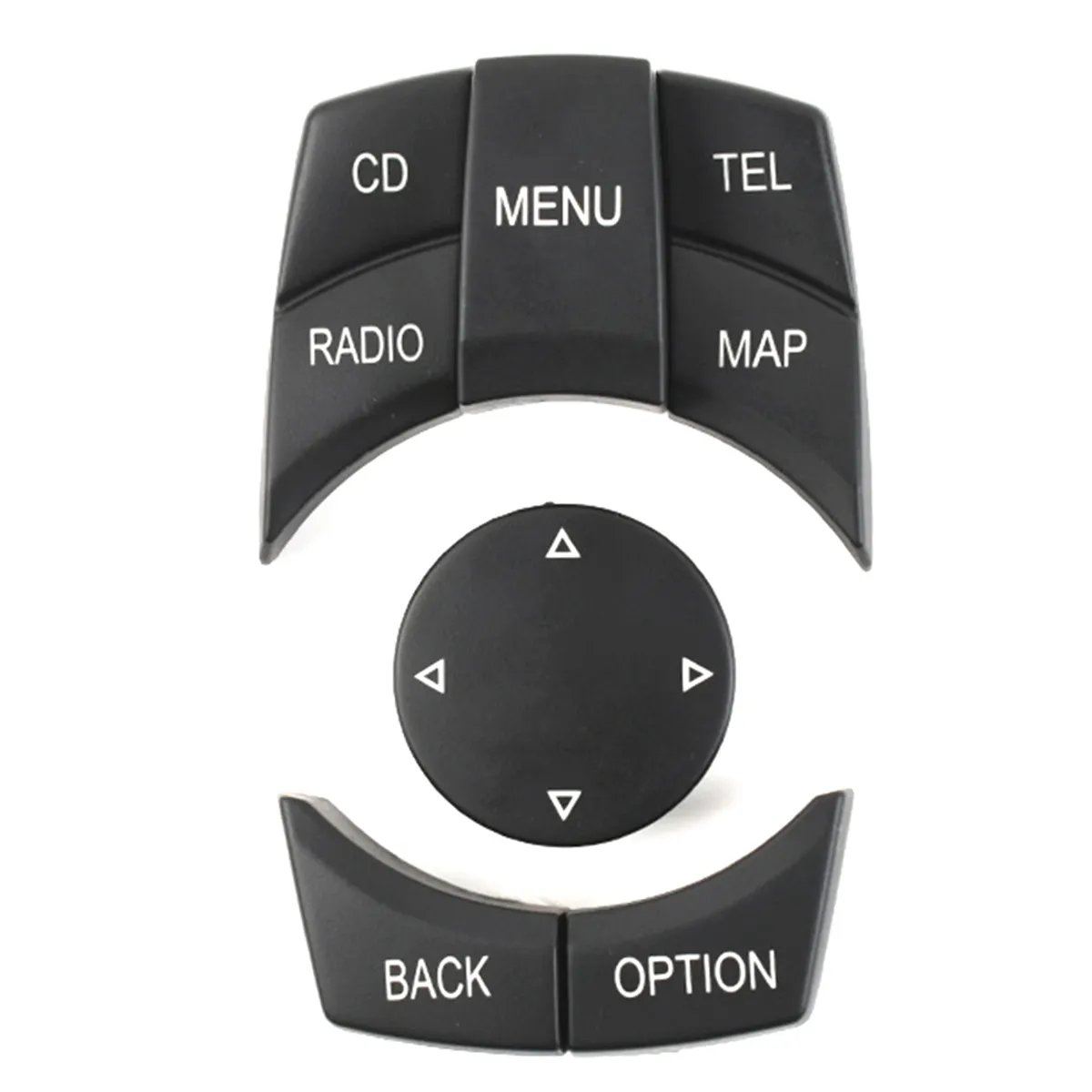 Car Interior Console Idrive Multimedia Control Button compatible with BMW