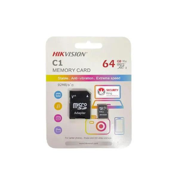 Hikvision Surveillance 64GB SD Memory Card