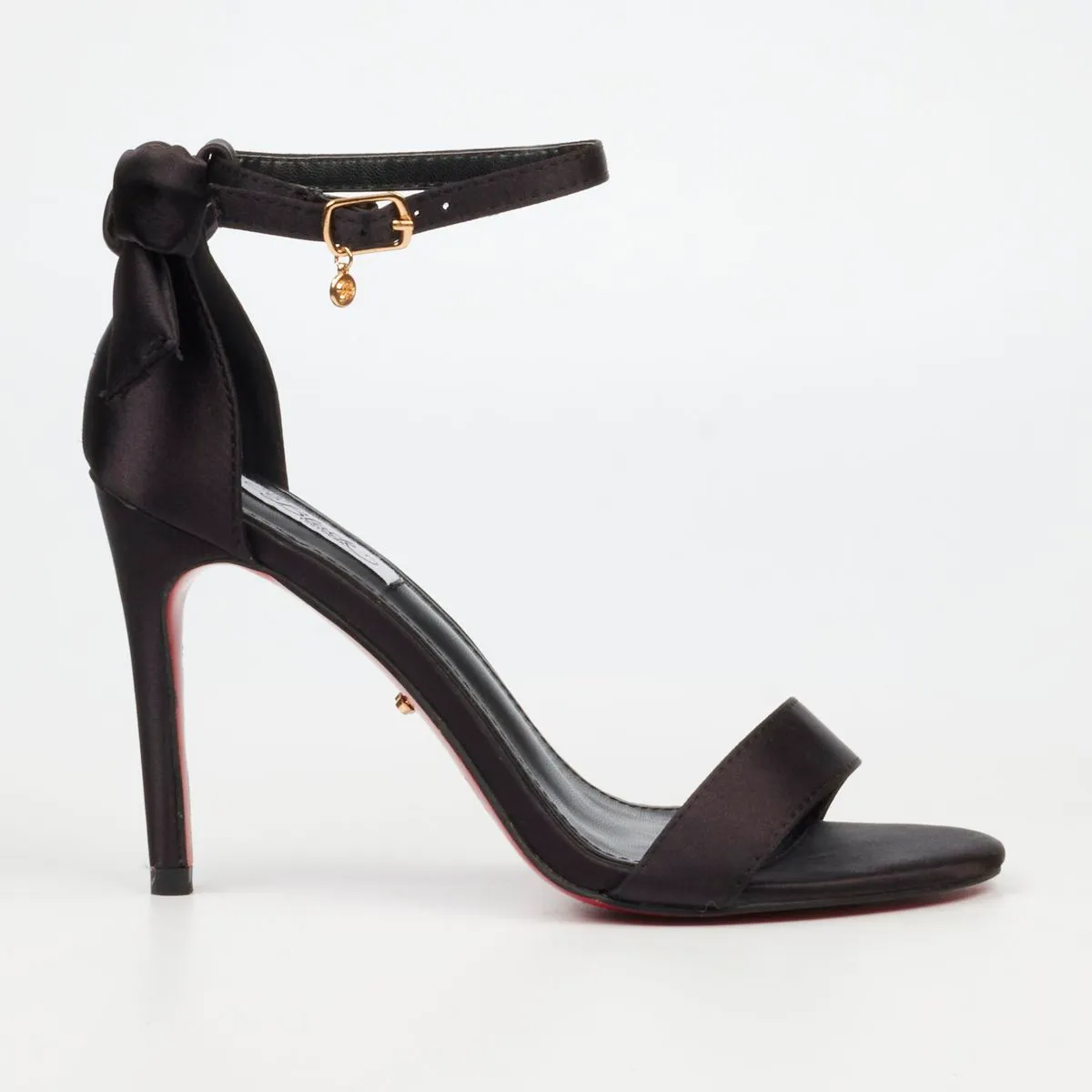 Miss Black Jazz 43 Women Satin High Heels - Black