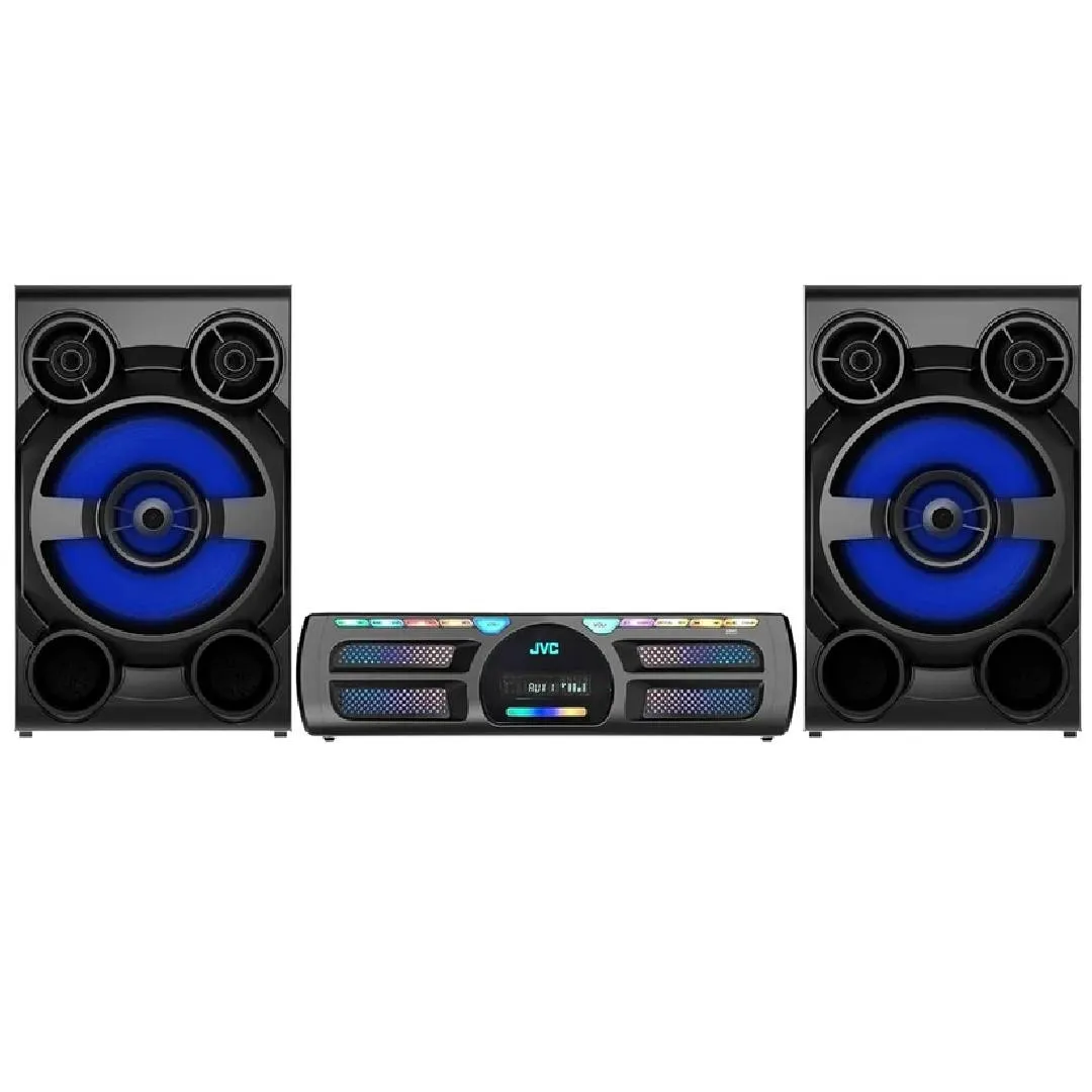 JVC MX-N122B Home Entertainment System 180W RMS Bluetooth Karaoke System