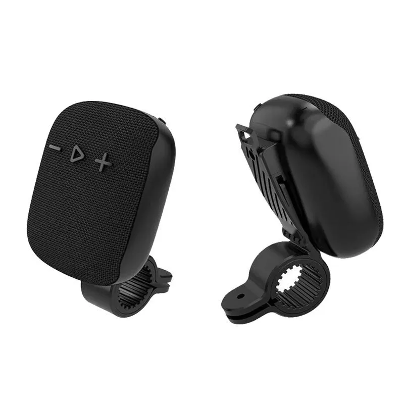 Rugged Waterproof Bluetooth Bicycle Speaker Secure Handlebar Moun