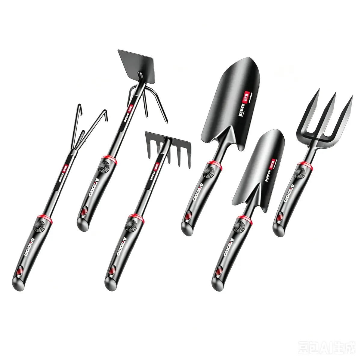 6-in-1 Premium Gardening Hand Tools Kit