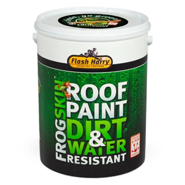 Flash Harry Frogskin Roof Paint Green 5L