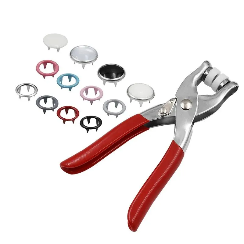 Plier Tools Metal Snap Button Kit Fasteners Press Studs Bouton