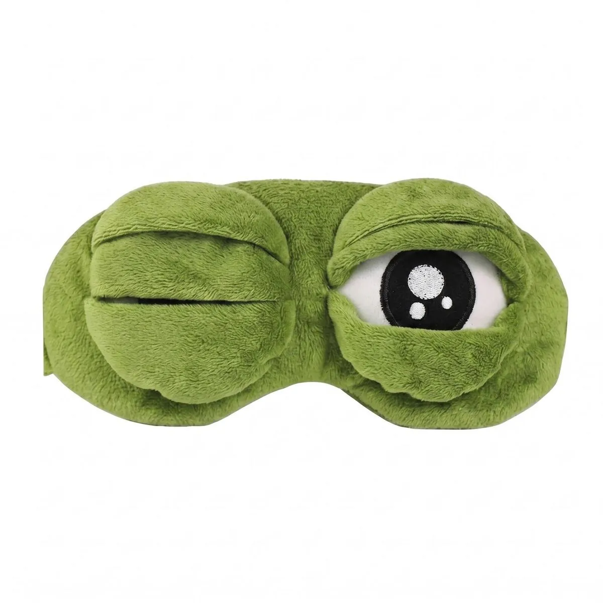 3-Pack 3D Frog Sleep Masks - Soft & Funny Eye Covers for Travel