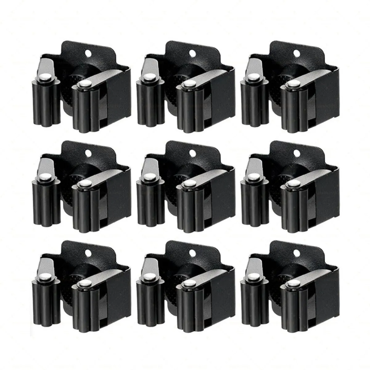 9 Pack Tool Holder Set Broom Holder Wall Garden Tool Holder Broom Holder
