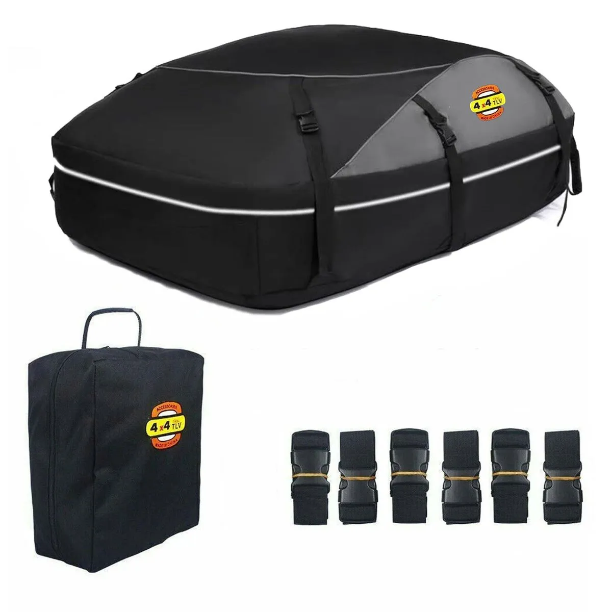 130x100x45cm Car Roof Storage Fold Bag Waterproof Large-Capacity Thickened